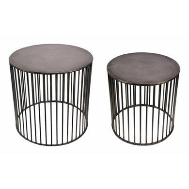 Accent tables, Brown, Set of 2