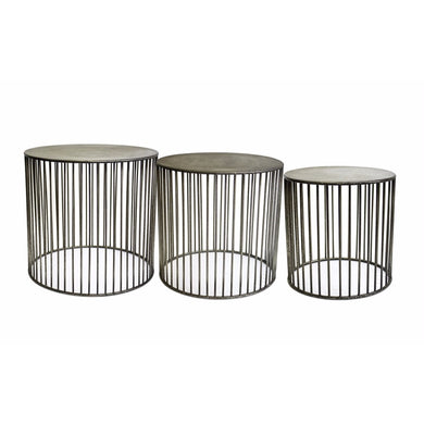 Accent tables, Brown, Set of 3