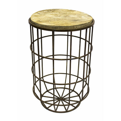 Tall Accent table, Brown