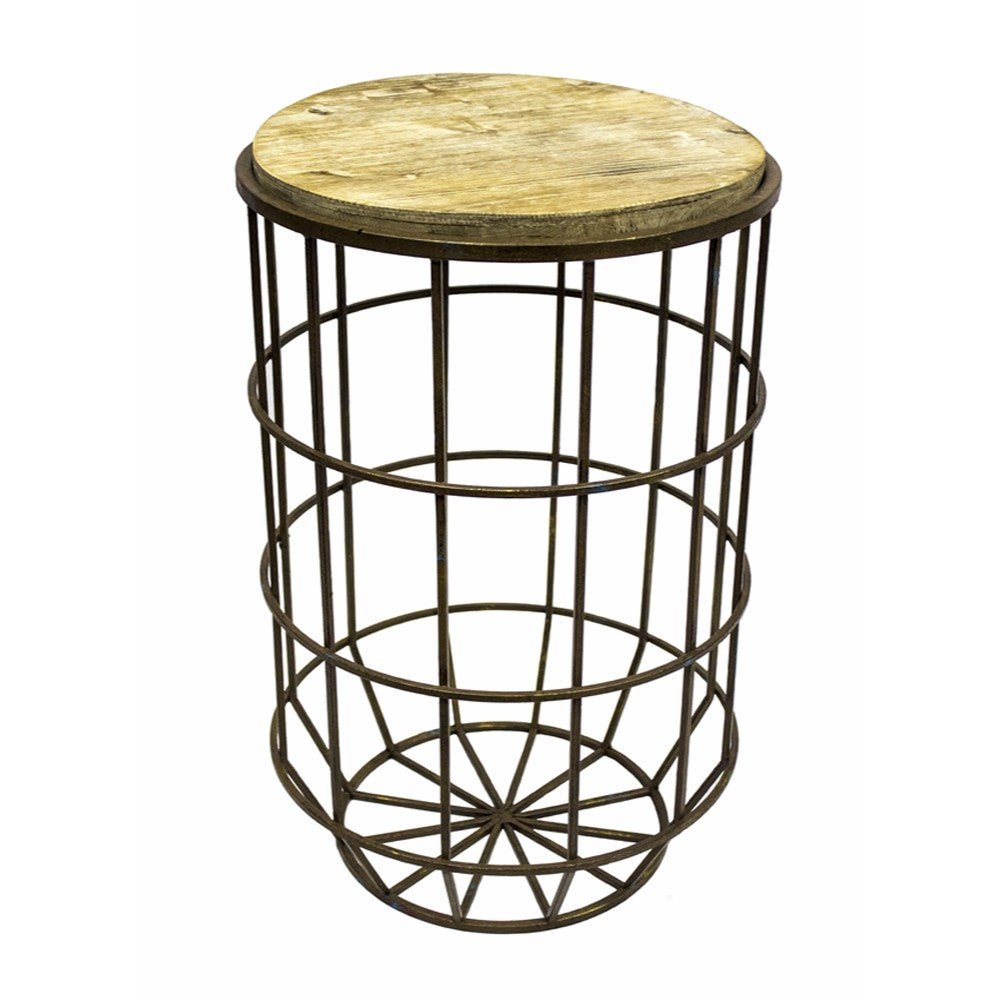 Tall Accent table, Brown