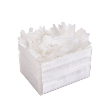 White Majestic Square Agate Jewelry Box
