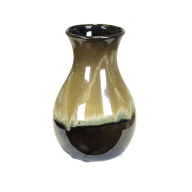 Stylishly Charmed Ceramic Vase, Brown