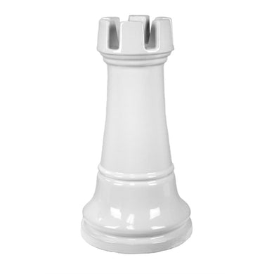 Well-  Designed Ceramic Chess Piece Decor, White