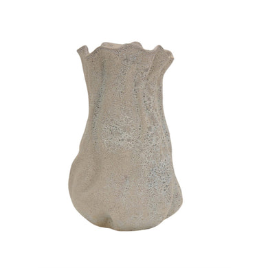 Well-Designed Decorative Ceramic Vase, Beige
