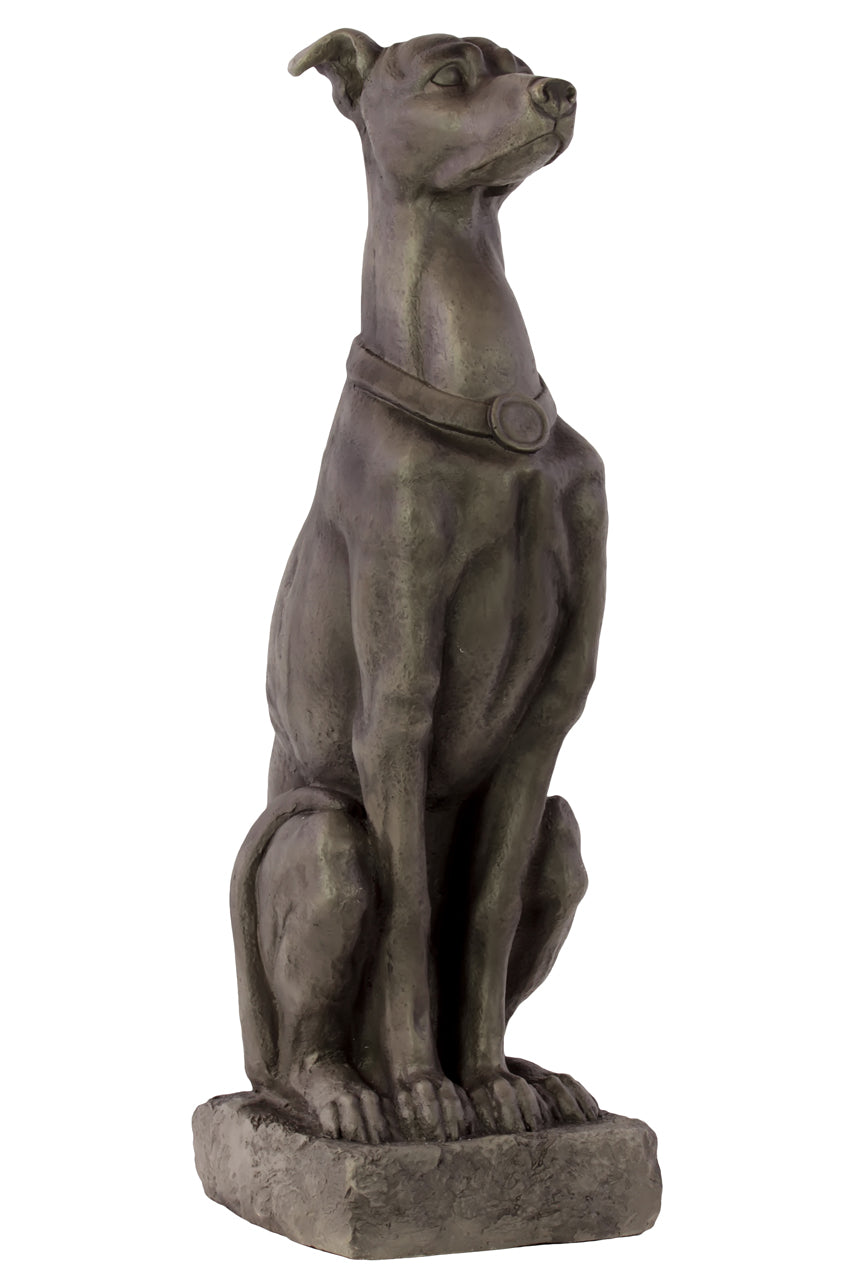 Unique Fiberstone Grey Dog