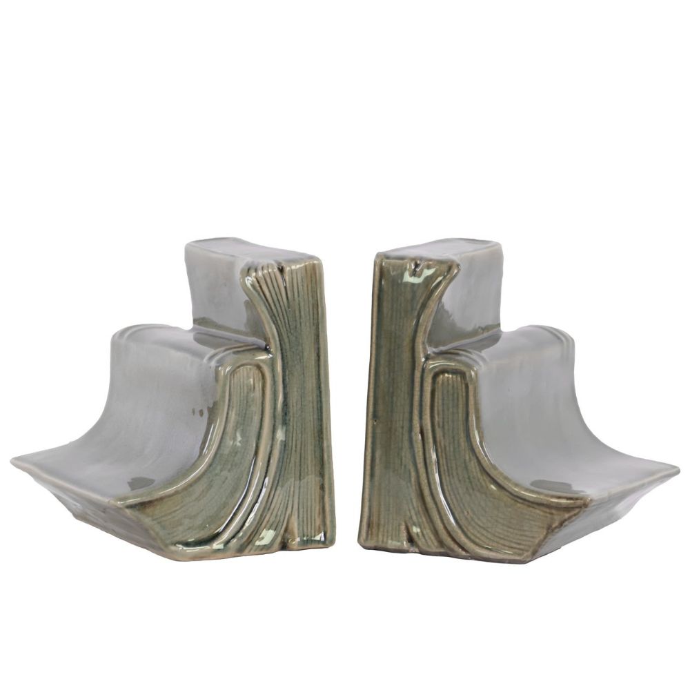 Uniquely Designed Ceramic Book Bookend
