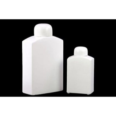 Alluring Ceramic Jars Set Of Two