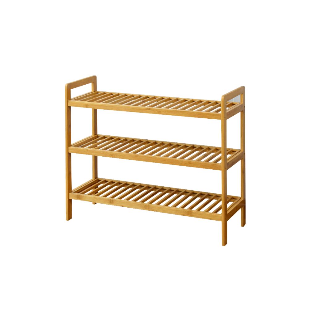 Three Tier Bamboo Shoes Rack By Urban Port