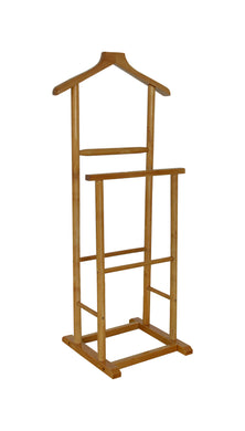 Antiqued Double  Men Suit Valet Stand with Suit Hanger by Urban Port