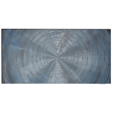 Antiquely Charmed Spiral Wooden Wall Art Decor, Multicolor