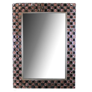 Amazing Mirror with Stones - Benzara