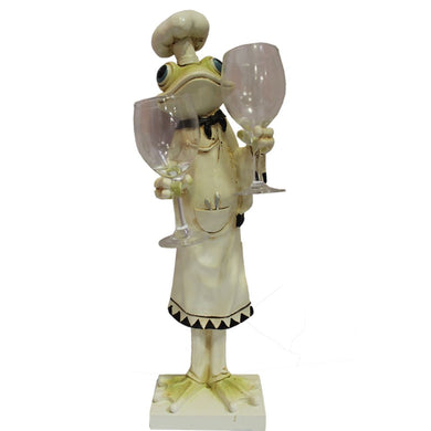 Trendy Frog Figurine