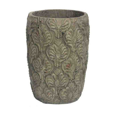 Trendy Cement Pot - Benzara