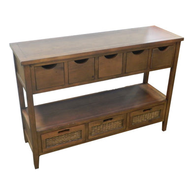 Trendy Wooden Storage Table - Benzara
