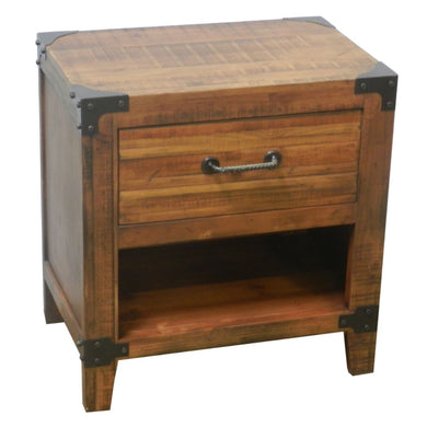 Well crafted Wooden Telephone Table - Benzara