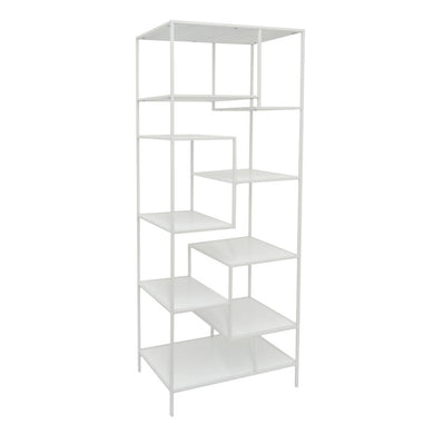 Trendy Metal Wood Shelving Unit