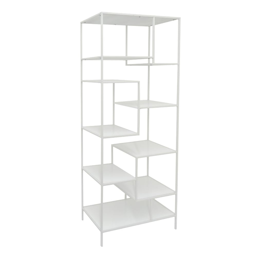 Trendy Metal Wood Shelving Unit