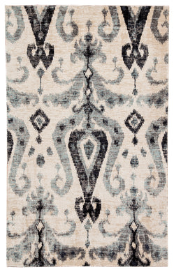 Jaipur Living Zenith Indoor/ Outdoor Ikat Blue/ Black Area Rug (8'10