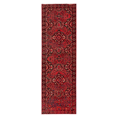 Jaipur Living Chaya Indoor/ Outdoor Medallion Red/ Black Runner Rug (2'6