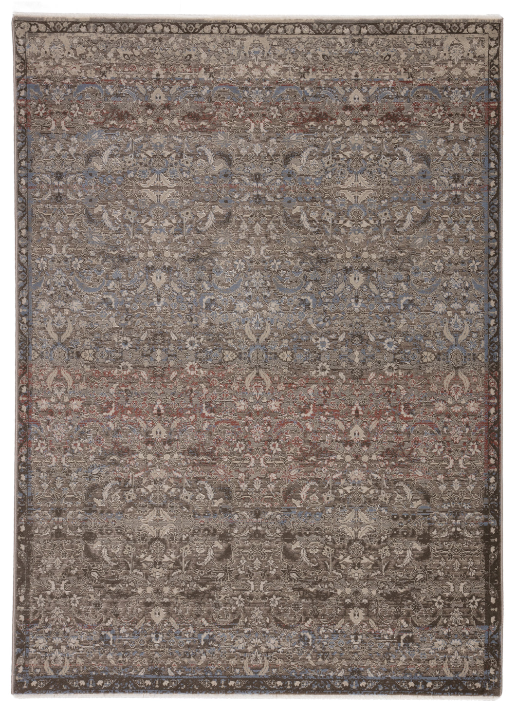 Jaipur Living Katlin Oriental Red/ Gray Area Rug (3'11