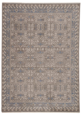 Jaipur Living Laleh Oriental Gray/ Blue Area Rug (7'10