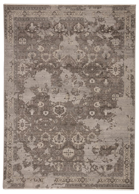 Jaipur Living Pyrmont Oriental Gray/ Natural Area Rug (3'11