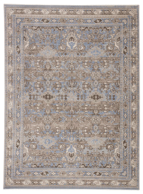 Jaipur Living Murillo Oriental Blue/ Gray Area Rug (3'11