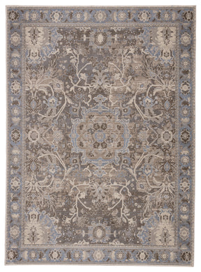 Jaipur Living Cavender Medallion Blue/ Gray Area Rug (5'3