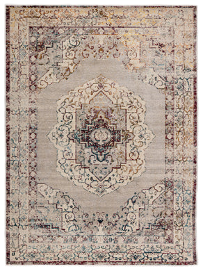 Jaipur Living Sibilia Medallion Multicolor/ Cream Area Rug (4'X5'8