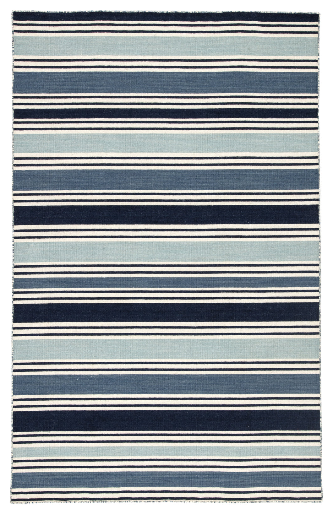 Jaipur Living Salada Handmade Stripe Blue/ White Area Rug (5'X8')