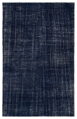 Jaipur Living Limon Indoor/ Outdoor Solid Blue/ White Area Rug (2'X3')