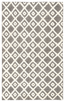 Jaipur Living Bosc Indoor/ Outdoor Trellis Ivory/ Black Area Rug (2'X3')