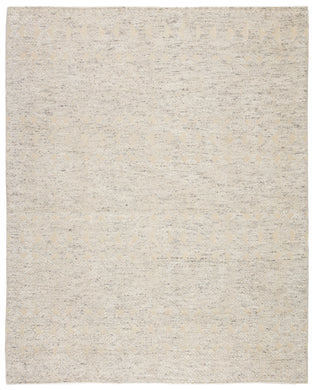 Jaipur Living Abelle Hand-Knotted Medallion Gray/ Beige Area Rug (8'X11')