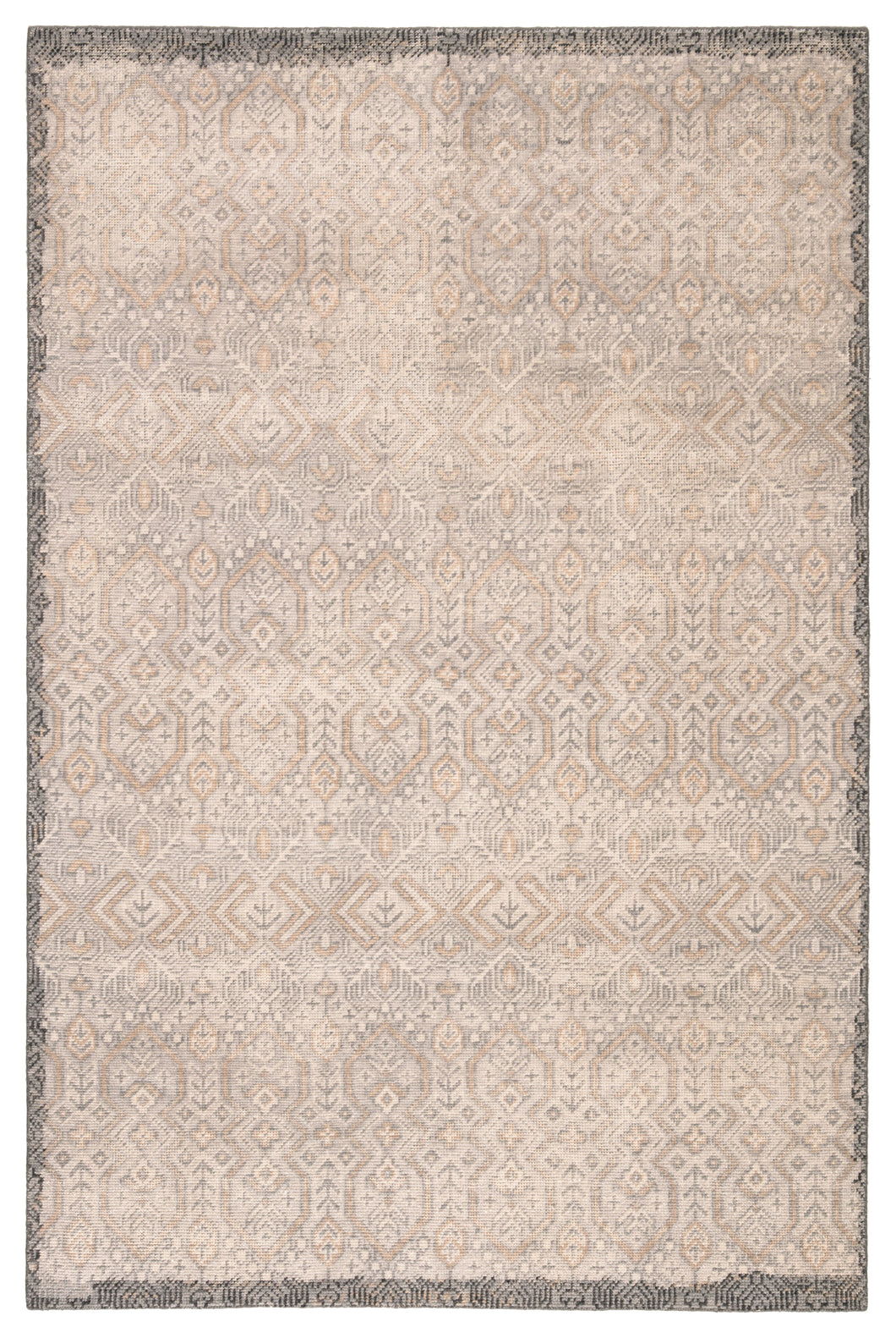 Jaipur Living Prospect Hand-Knotted Tribal Gray/ Gold Area Rug (10'X14')