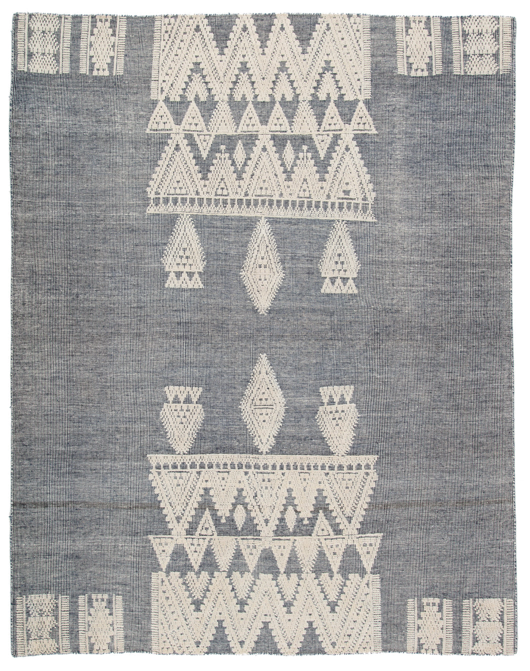 Jaipur Living Torsby Hand-Knotted Tribal Blue/ Ivory Area Rug (10'X14')