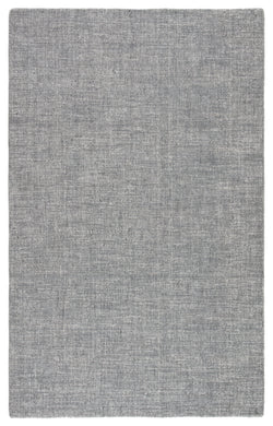 Jaipur Living Thayne Handmade Solid Gray/ Ivory Area Rug (5'X8')