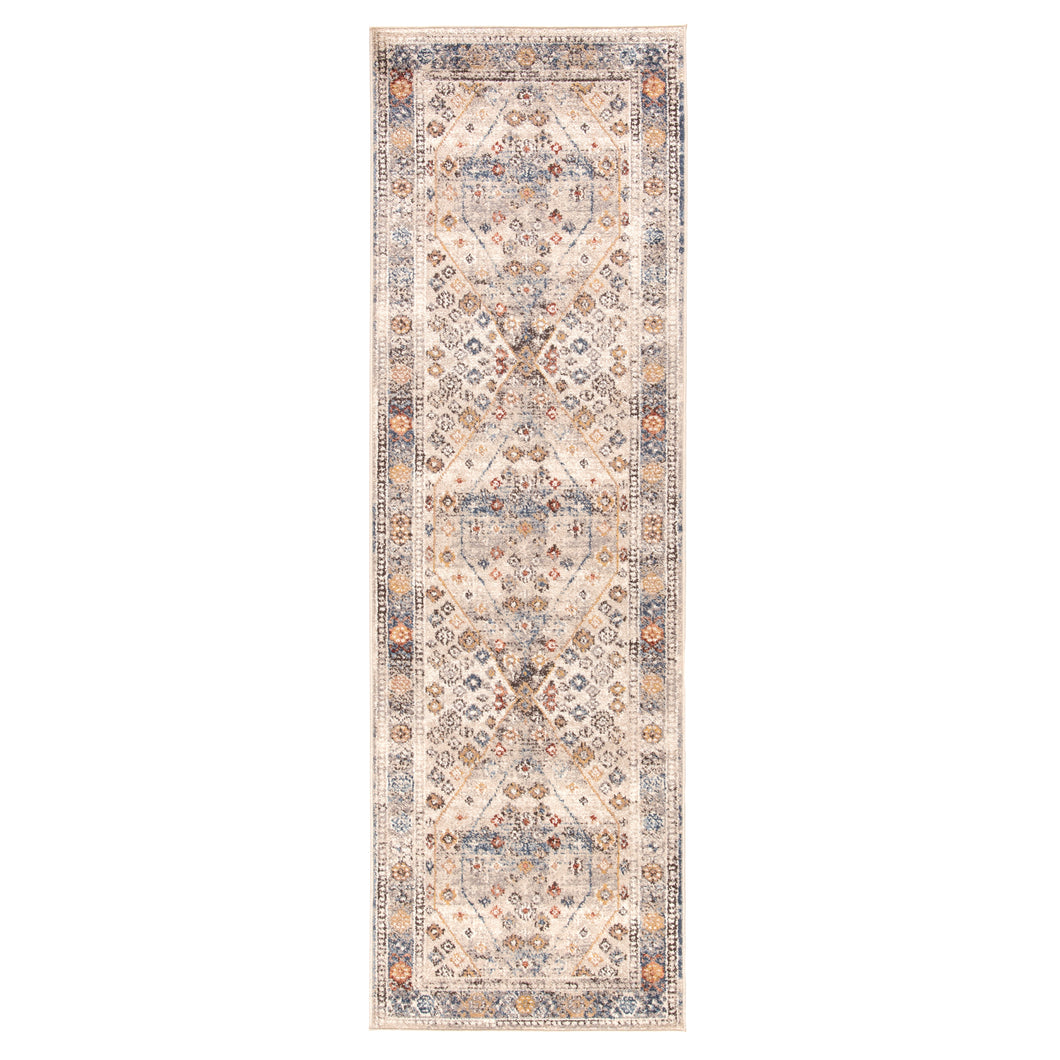 Jaipur Living Kayseri Medallion Multicolor/ Blue Runner Rug (2'6