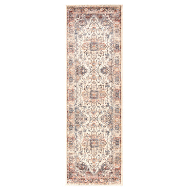 Jaipur Living Cyprus Medallion Multicolor/ Blue Runner Rug (2'6