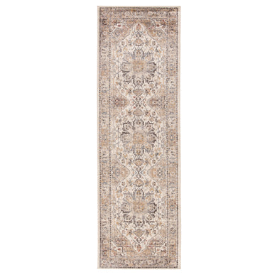 Jaipur Living Cyprus Medallion Multicolor/ Gold Runner Rug (2'6