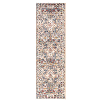 Jaipur Living Kozan Medallion Multicolor/ Gold Runner Rug (2'6