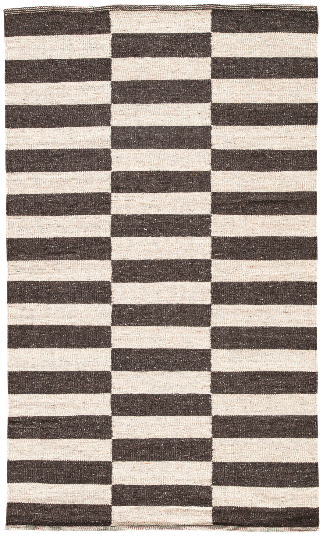 Jaipur Living Demi Handmade Stripe Dark Gray/ Cream Area Rug (8'10