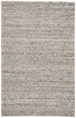 Jaipur Living Karlstadt Handmade Solid Gray/ Silver Area Rug (9'X12')
