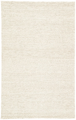 Jaipur Living Karlstadt Handmade Solid Taupe/ White Area Rug (8'X10')
