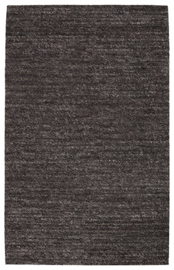 Jaipur Living Grams Handmade Solid Dark Gray/ Ivory Area Rug (9'X12')