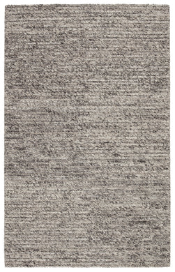 Jaipur Living Grams Handmade Solid Gray/ Ivory Area Rug (8'X10')