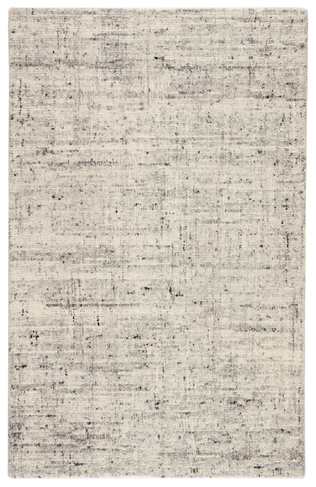 Jaipur Living Macklin Handmade Solid Ivory/ Light Gray Area Rug (9'X12')