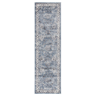 Jaipur Living Nashira Oriental Blue/ White Runner Rug (2'3