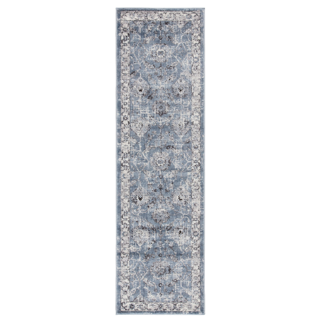 Jaipur Living Nashira Oriental Blue/ White Runner Rug (2'3