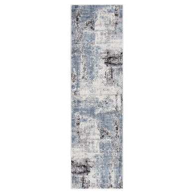 Jaipur Living Altair Abstract White/ Blue Runner Rug (2'3