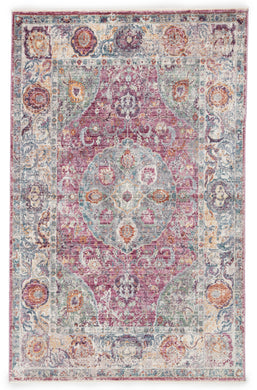 Jaipur Living Voxen Medallion Pink/ Multicolor Area Rug (8'10